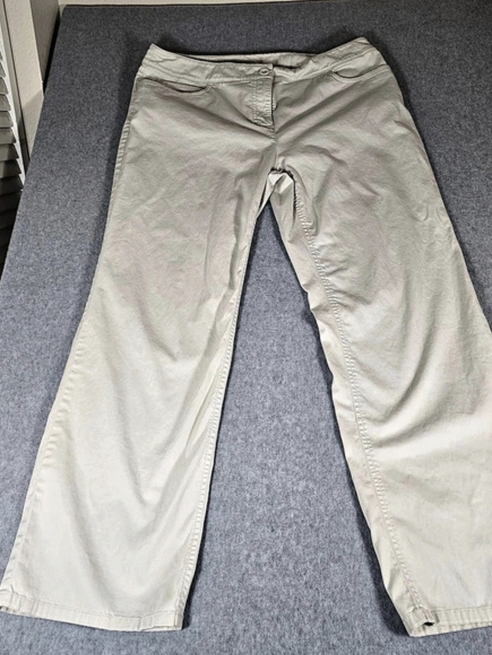 Eileen Fisher Wide Leg Pants in Cream
